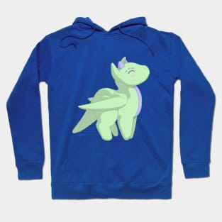 Green Chibi Dragon Hoodie